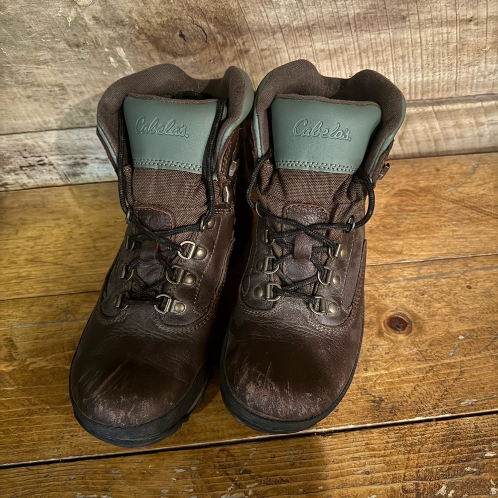 Cabela's Dark Brown Leather Boots